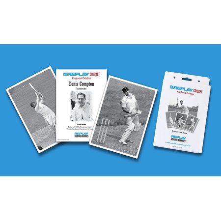 Replay Cards - England Cricket (1940s to 1980s era)